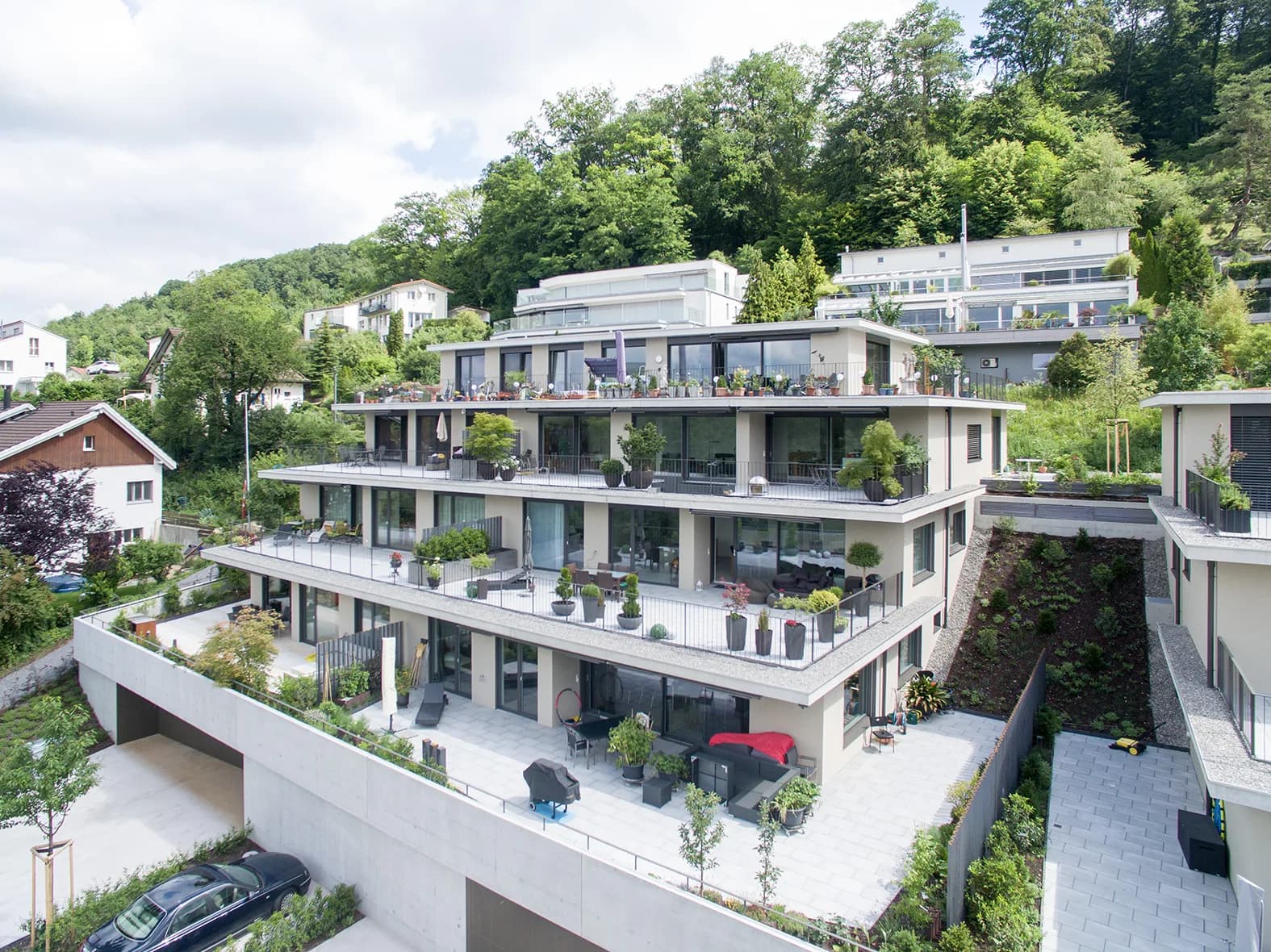 Terrassenhäuser Im Sand, Gebenstorf