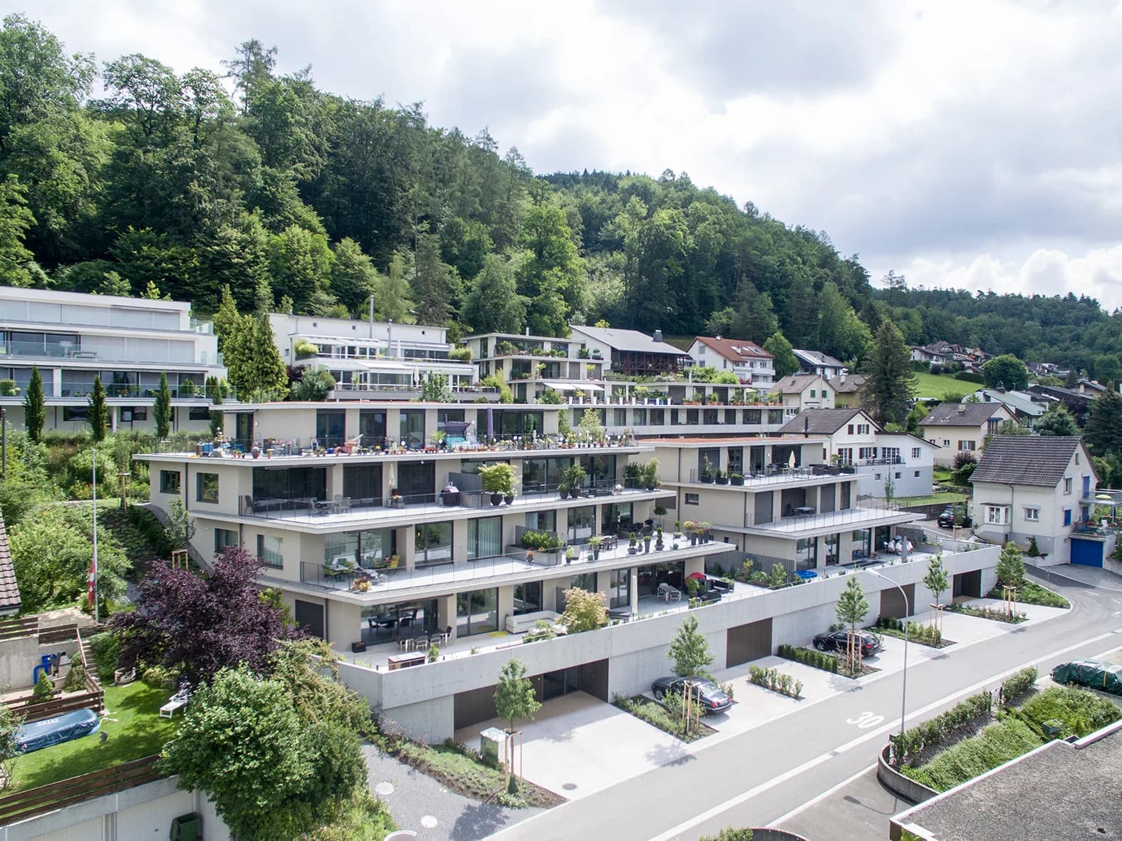 Terrassenhäuser Im Sand, Gebenstorf