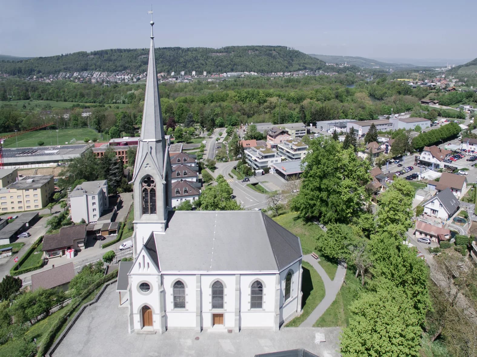 Aussensanierung Ref. Kirche, Gebenstorf