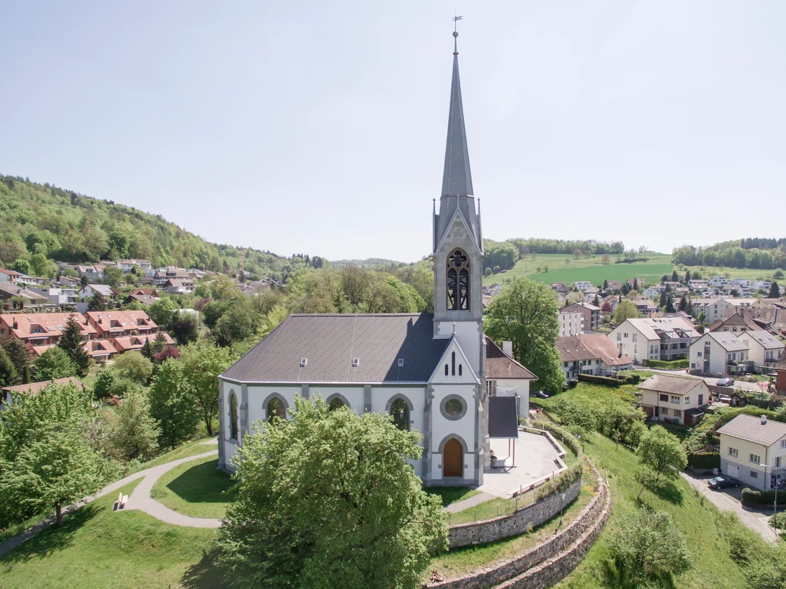 Aussensanierung Ref. Kirche, Gebenstorf