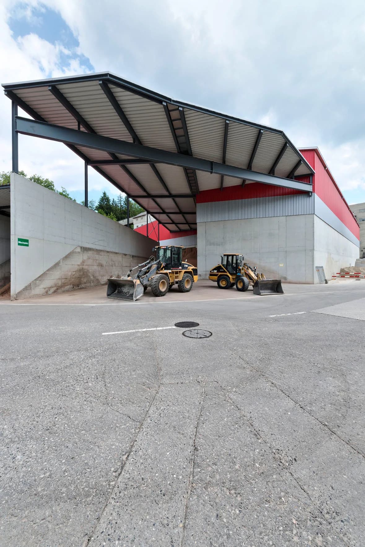 Halle für Materialaufbereitung Merz Gruppe, Gebenstorf