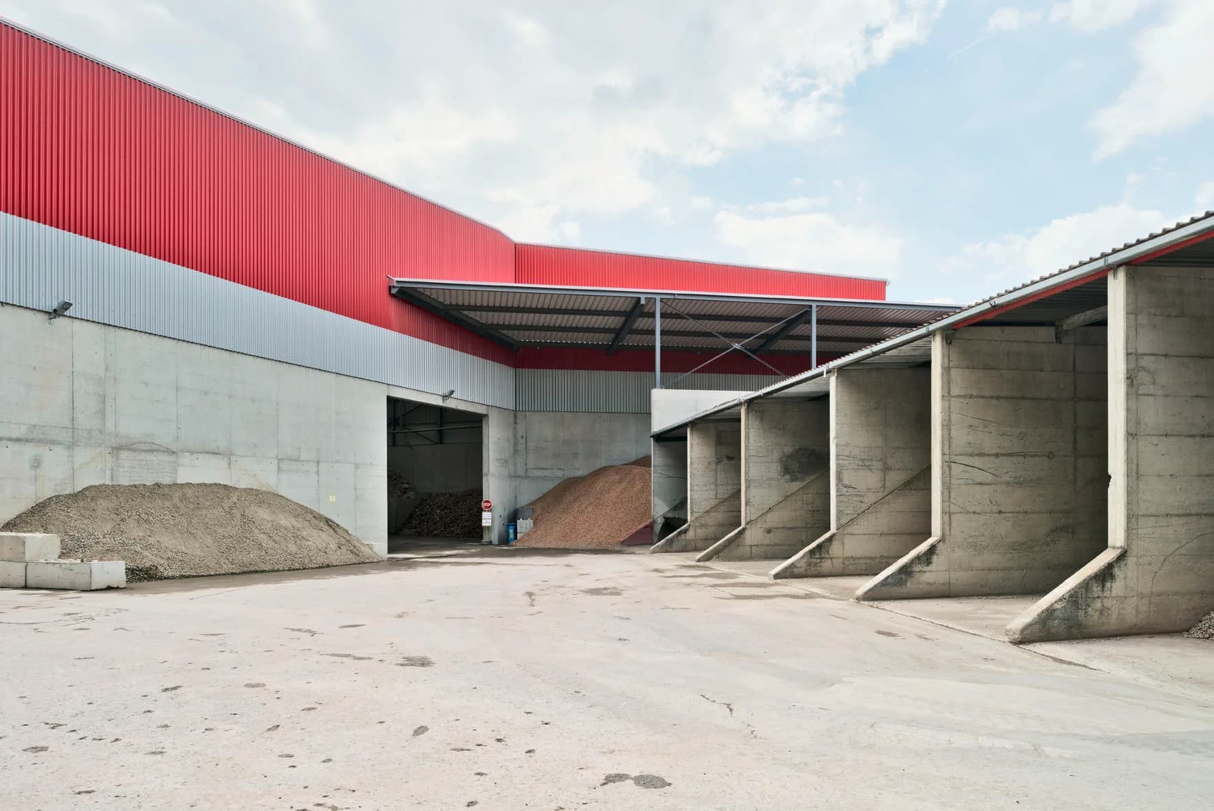 Halle für Materialaufbereitung Merz Gruppe, Gebenstorf