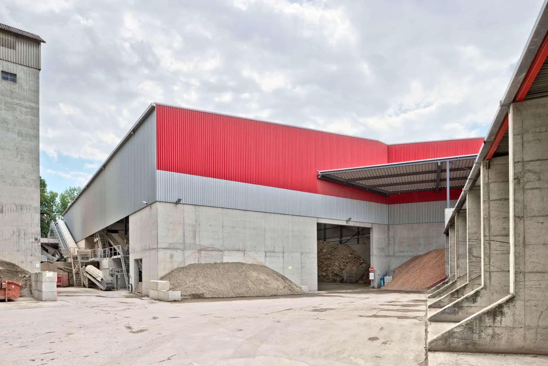 Halle für Materialaufbereitung Merz Gruppe, Gebenstorf