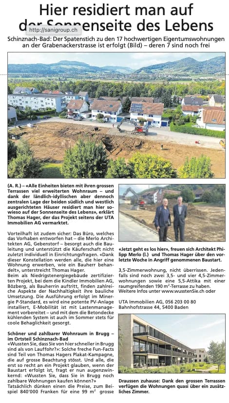 Spatenstich
