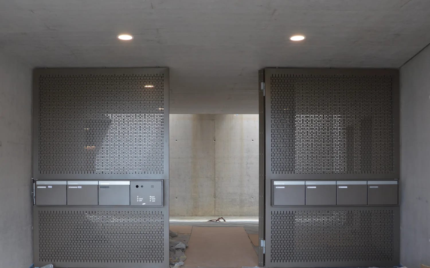 Fertigstellung Terrassenhaus Sandrain