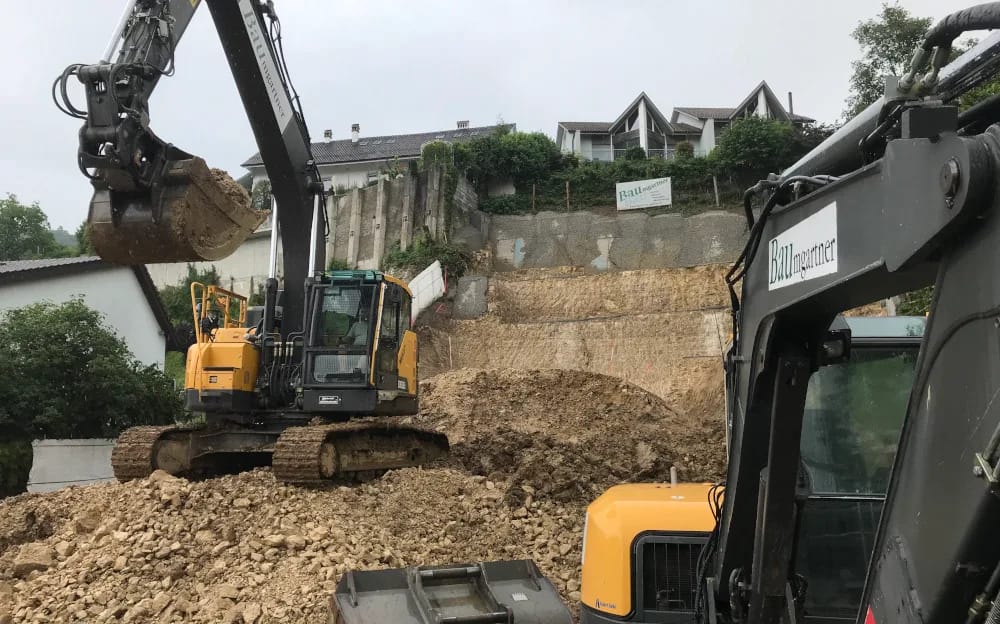 Baustart Brunnenwiese Endingen