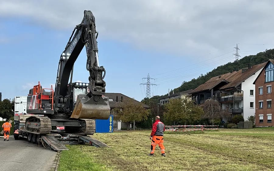 Baustart Wohnhäuser Schinznach-Bad